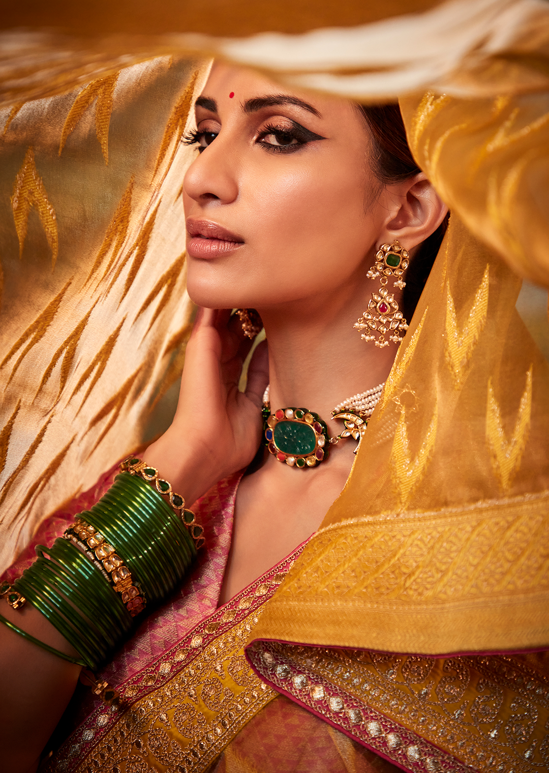 CORN YELLOW DESIGNER PURE ORGANZA SILK SAREE