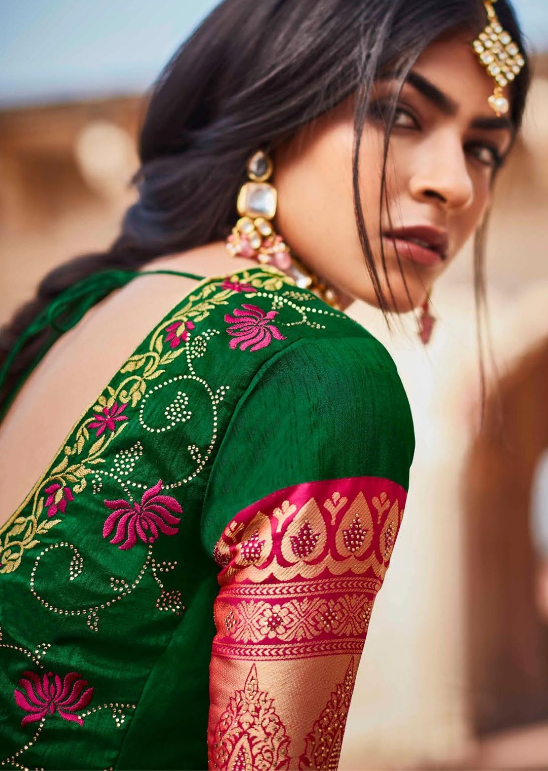 Blush Pink Woven Traditional Banarasi Silk Saree